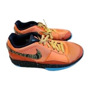 Nike Ja Morant 1 Bright Mandarin Orange Basketball FB8977-800 Big Kids Size 5.5Y